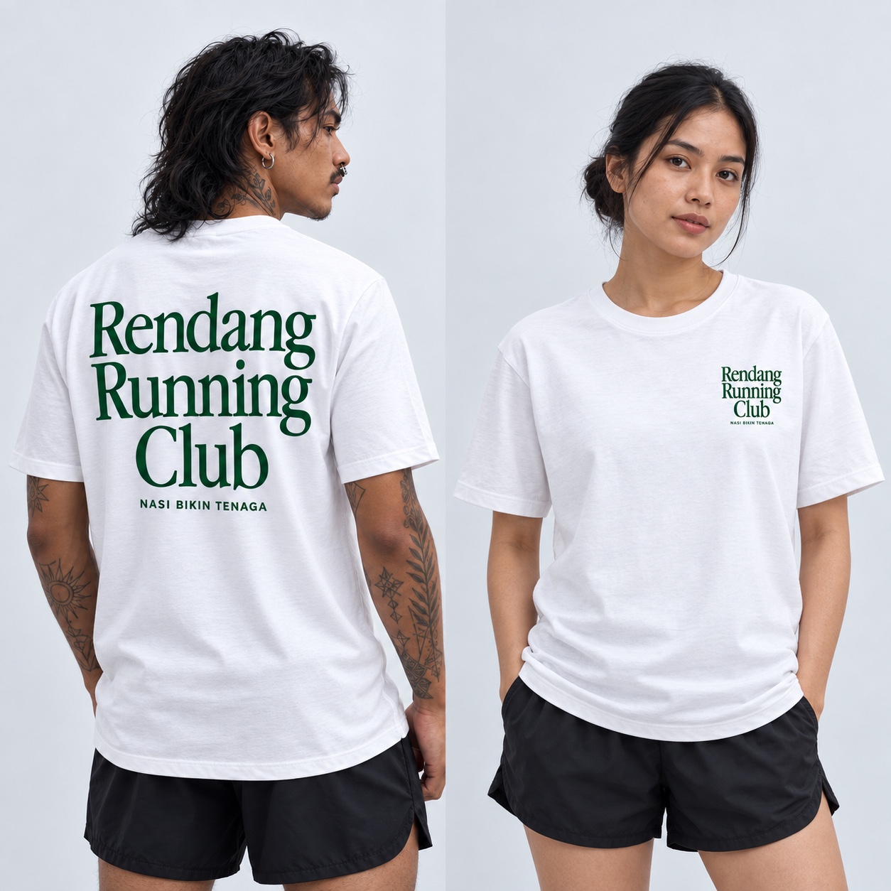 Female model · Front