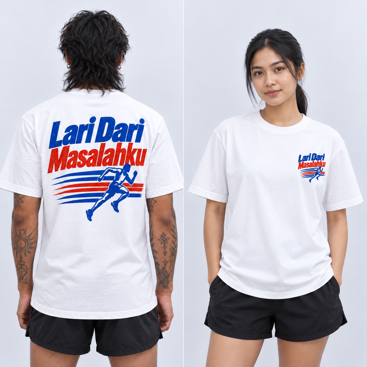 Female model · Front